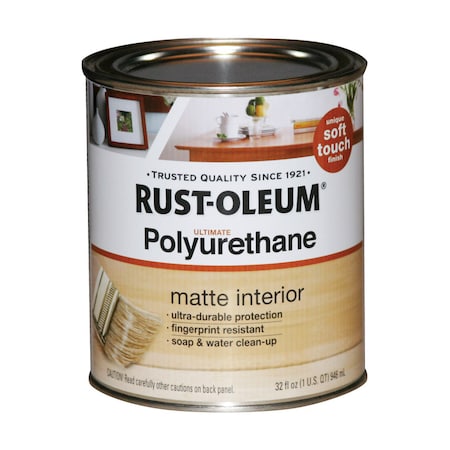Rust-Oleum Polyurethane Int Mat Qt 260165